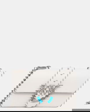 Pinko geantă crossbody pentru femei, din piele