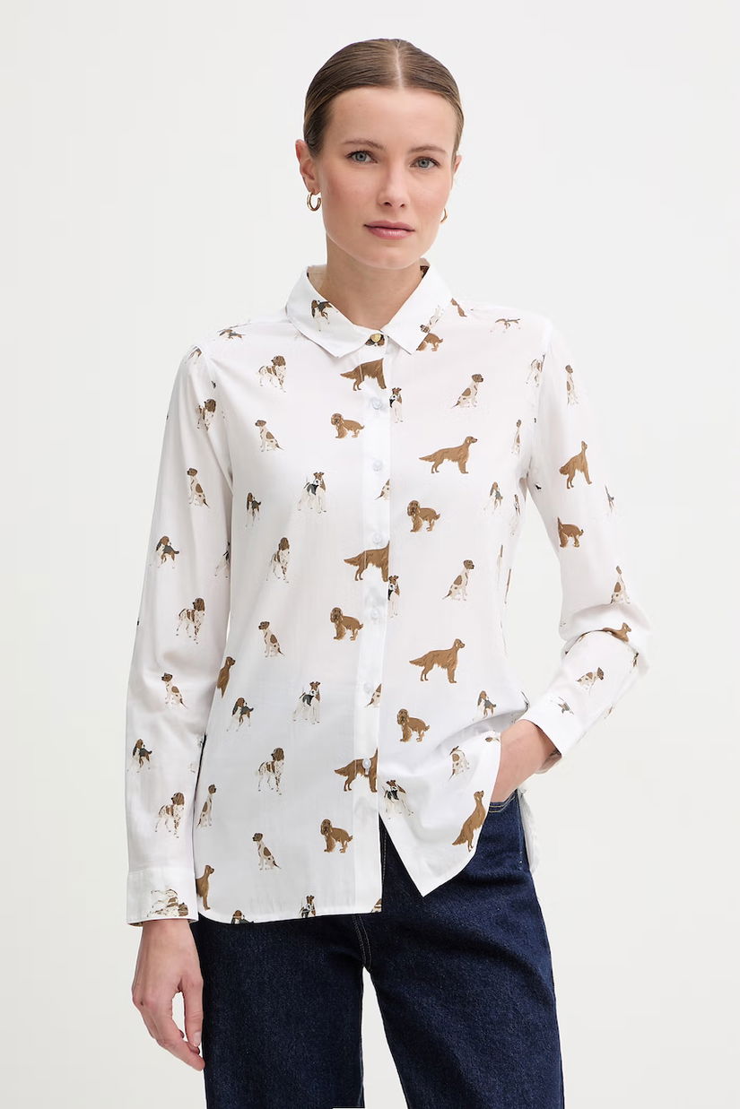 Barbour cămașă pentru femei, din bumbac Safari