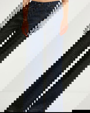 blugirl Blumarine blugi wide leg pentru femei