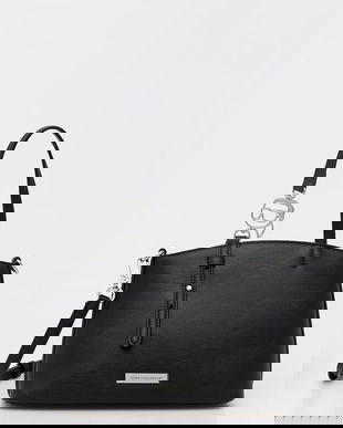 Karl Lagerfeld tote bag pentru femei, cu imitație de piele IKON