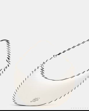 Karl Lagerfeld geantă croissant pentru femei, din piele K/AUTOGRAPH