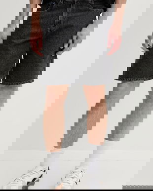 Karl Lagerfeld Jeans pantaloni scurți pentru bărbați, din denim