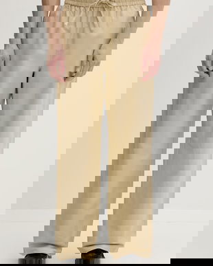 Karl Lagerfeld Jeans pantaloni pentru bărbați, din in