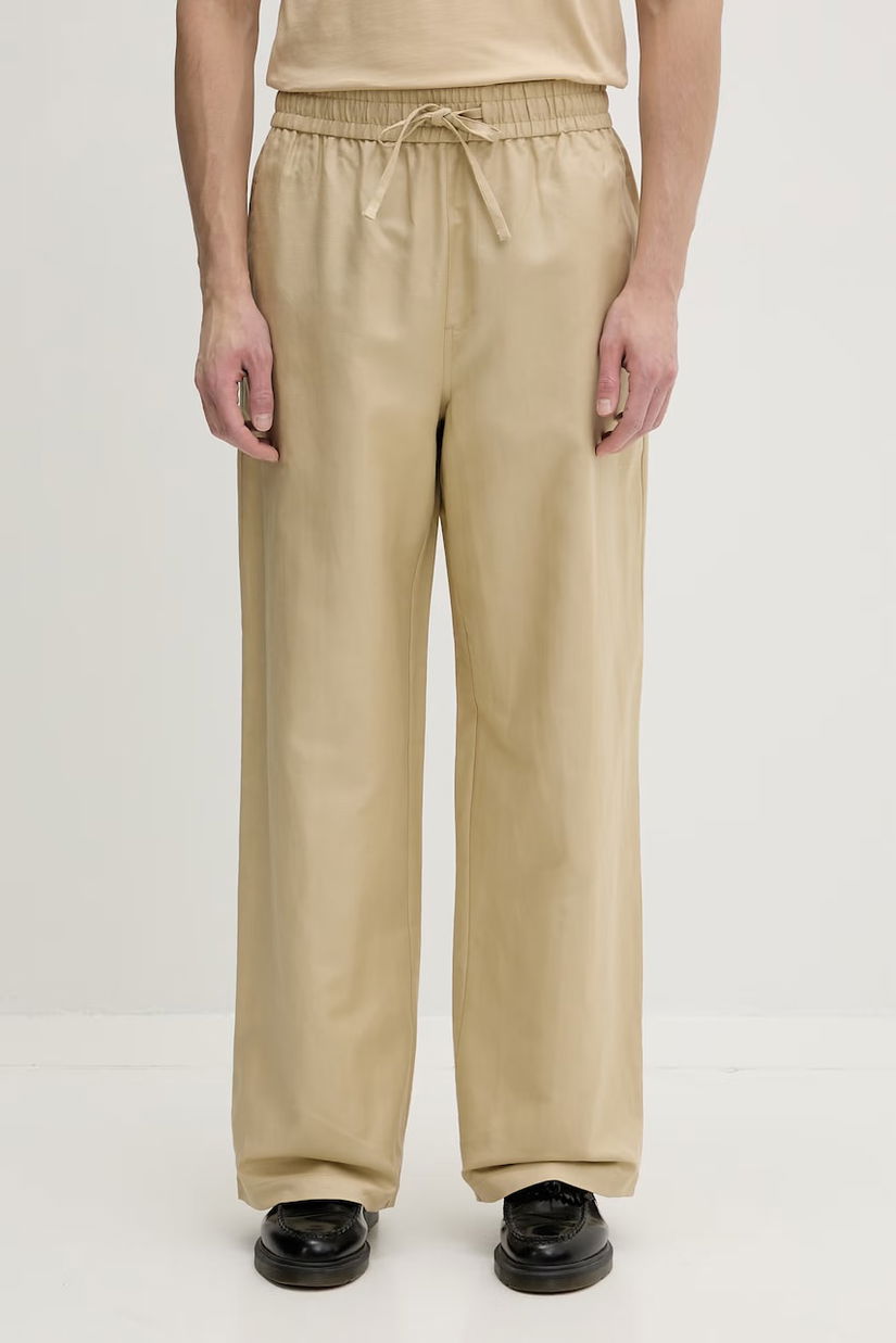 Karl Lagerfeld Jeans pantaloni pentru bărbați, din in