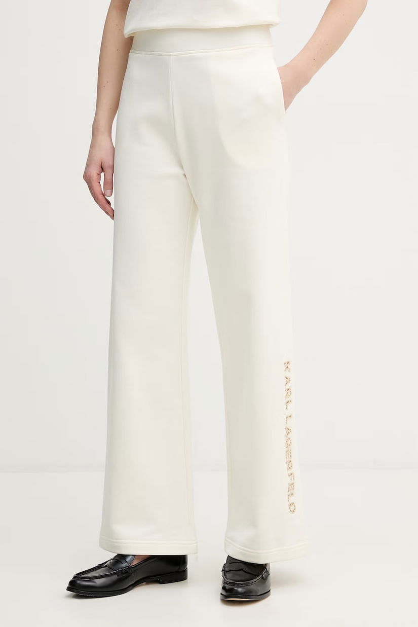 Karl Lagerfeld pantaloni pentru femei, din bumbac