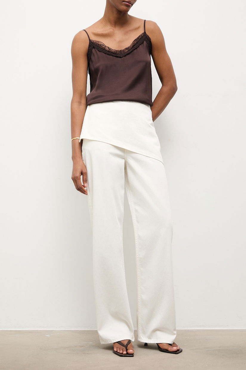 Answear.LAB blugi drepți pentru femei Unscripted Collection