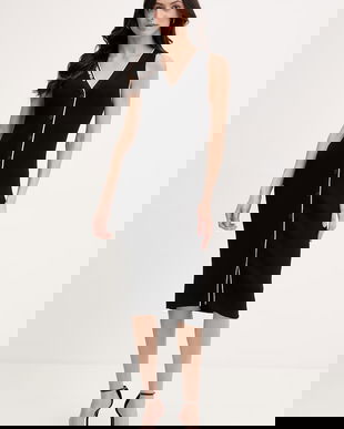 Karl Lagerfeld rochie cu vâscoză