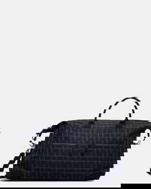 Les Deux geantă pentru bărbați, din bumbac Tharon