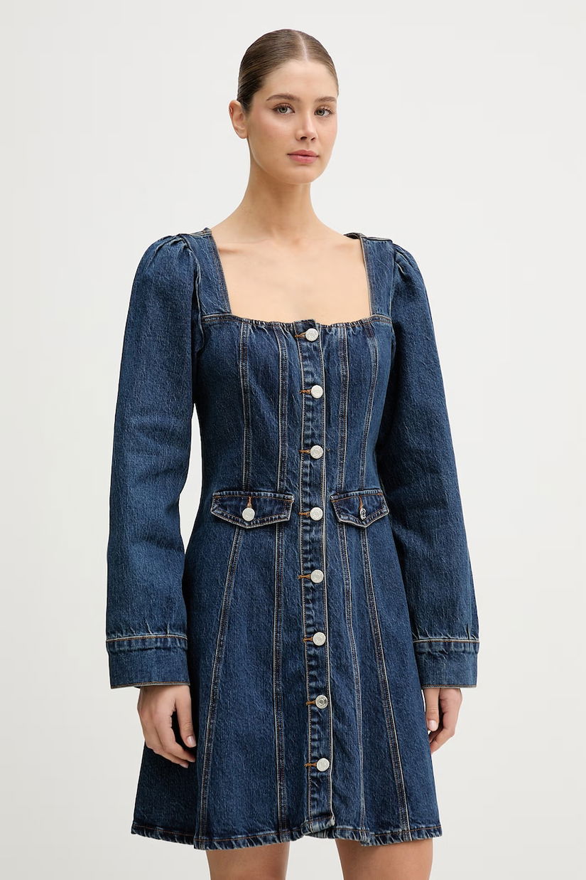 Gestuz rochie de denim