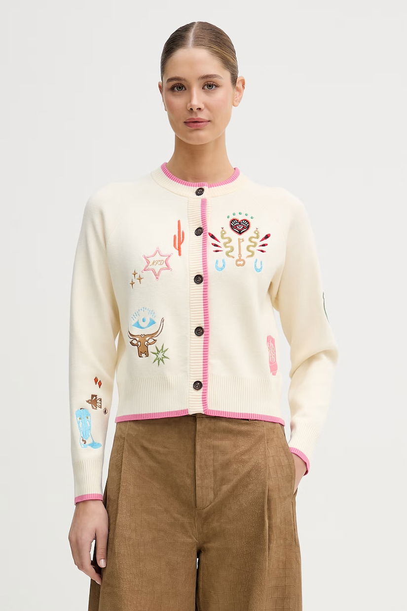 Never Fully Dressed cardigan pentru femei, din vâscoză