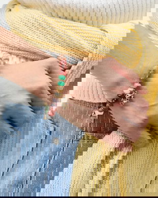 Medicine brățară pentru femei din piatră naturală aventurin