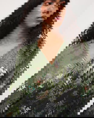 Medicine bluză pentru femei, cu vâscoză