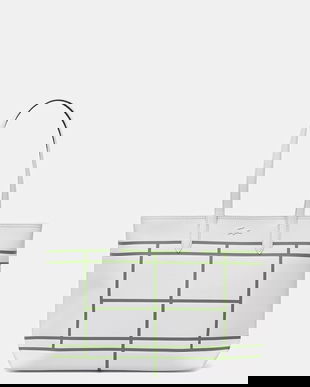 Lacoste geantă shopper pentru femei, cu imitație de piele