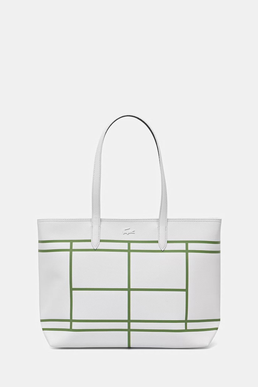 Lacoste geantă shopper pentru femei, cu imitație de piele