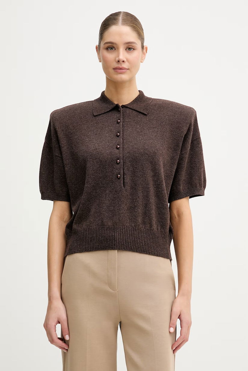 Rotate pulover pentru femei, din lână