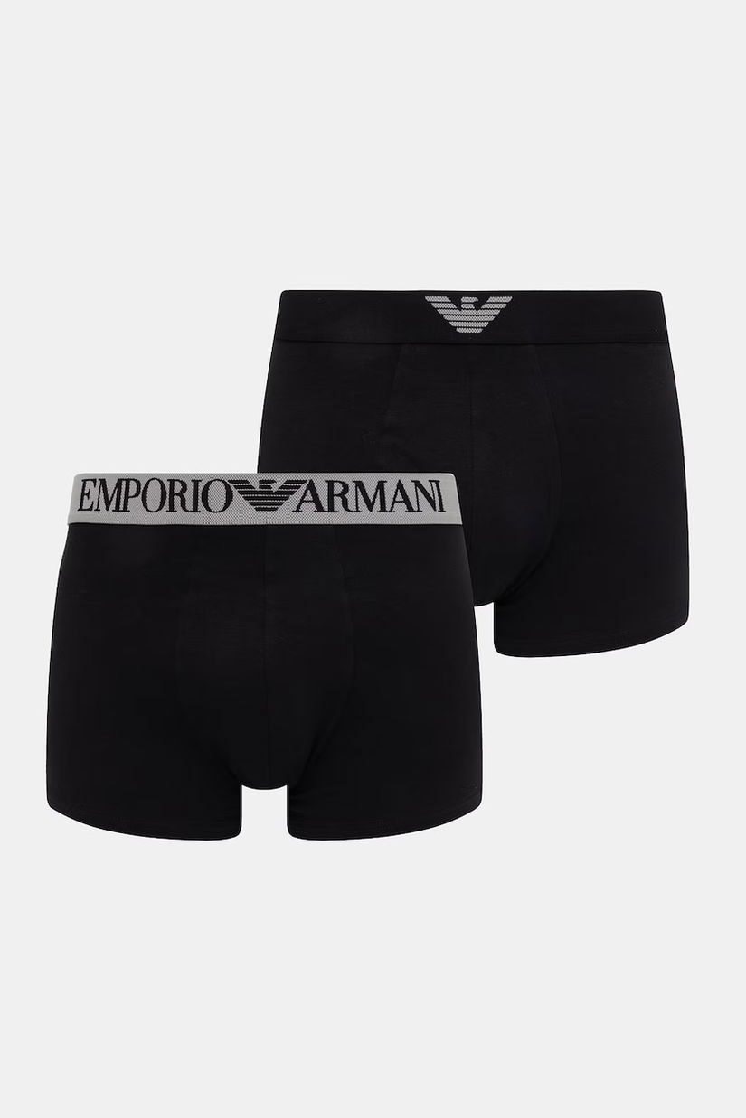 Emporio Armani Underwear boxeri pentru bărbați, din bumbac cu elastan pachet de 2