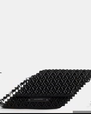 Karl Lagerfeld geantă pentru femei, cu imitație de piele K/WEAVE