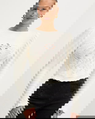 Twinset pulover din amestec de lână