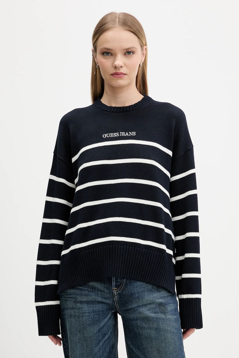 Guess Jeans pulover de bumbac