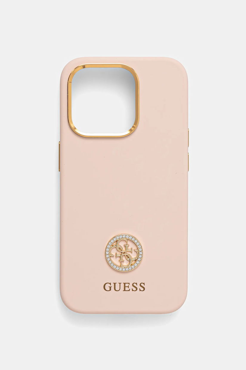 Guess husă pentru telefon iPhone 15 Pro 6.1"