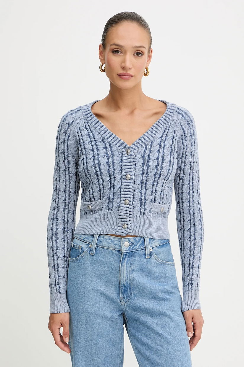 Guess cardigan din bumbac GISELLE