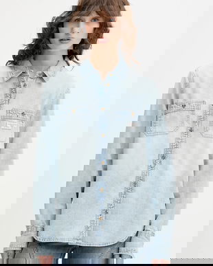 Guess Jeans cămașă din denim