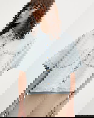 Guess Jeans cămașă jeans