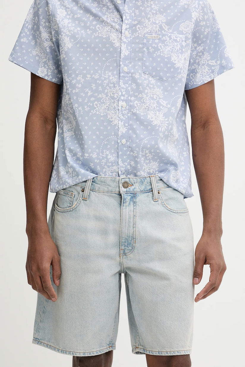 Guess Jeans pantaloni scurți jeans