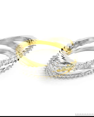 Swarovski inel HYPERBOLA