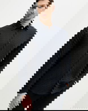 Armani Exchange camasa din bumbac