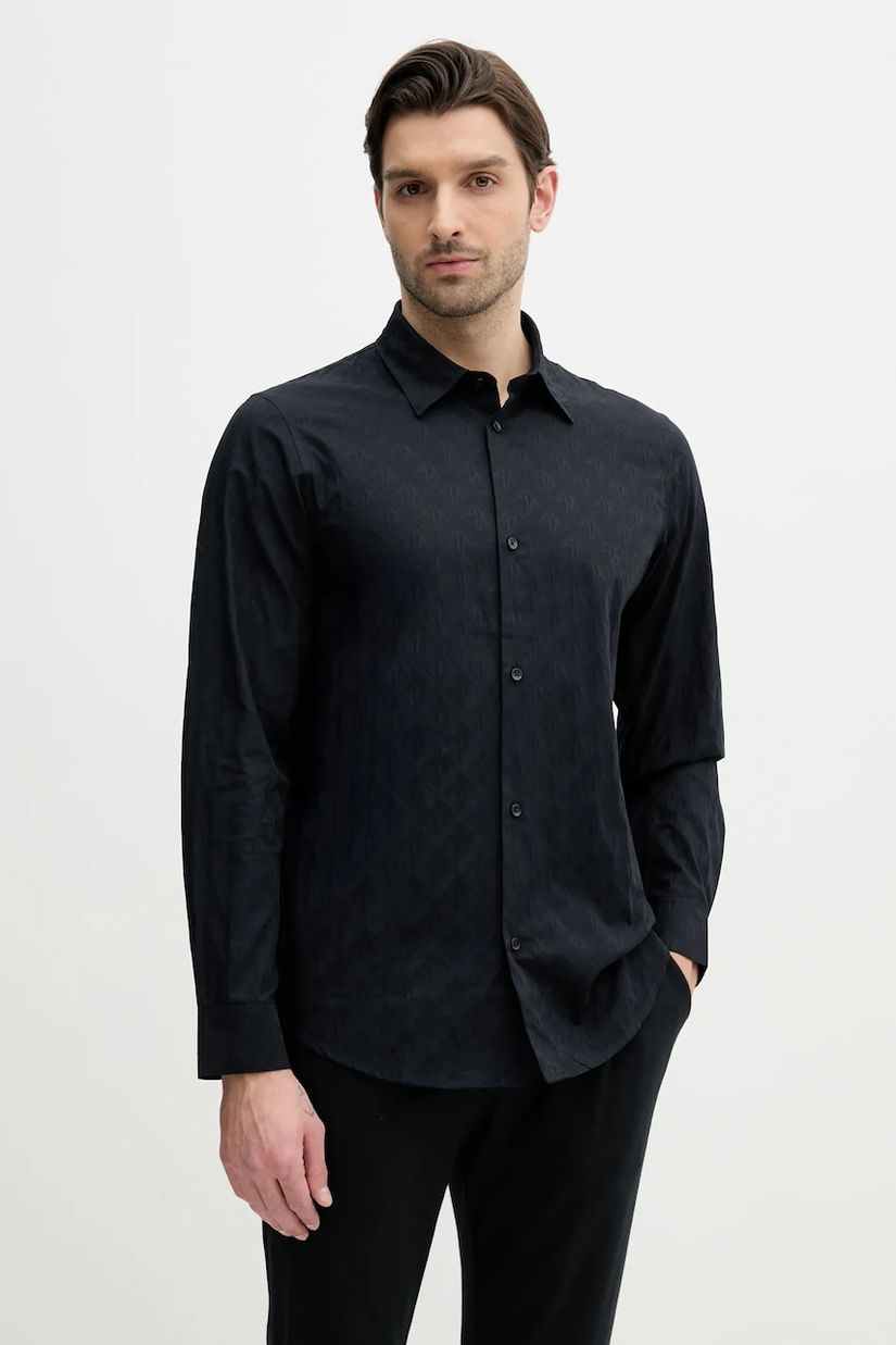 Armani Exchange camasa din bumbac