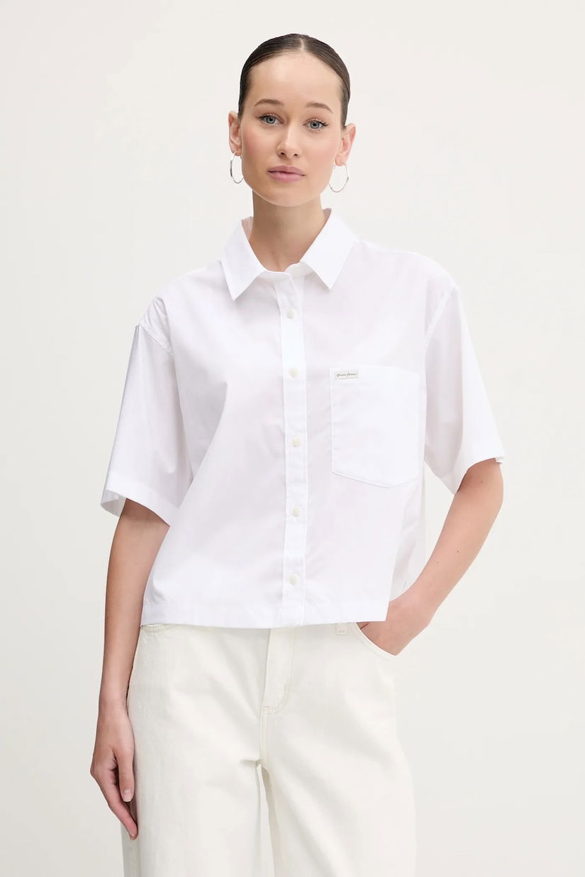 Guess Jeans cămașă din bumbac