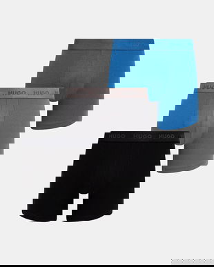 HUGO boxeri 3-pack BOXERBR TRIPLET PACK