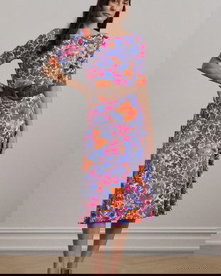 Lauren Ralph Lauren rochie din bumbac