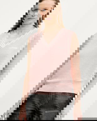 Guess Jeans vestă din bumbac