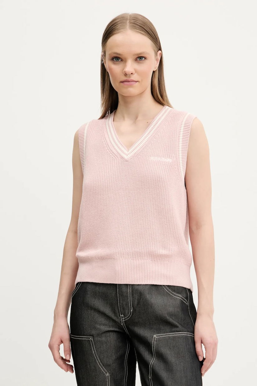 Guess Jeans vestă din bumbac