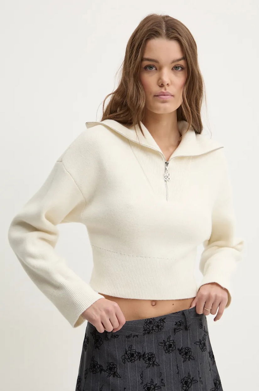 HUGO pulover din amestec de lana