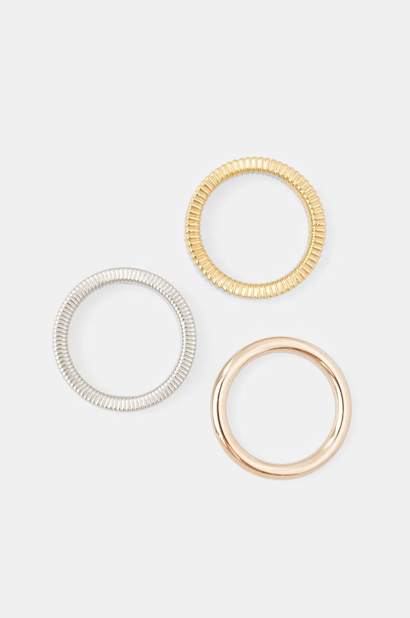 Calvin Klein inele 3-pack