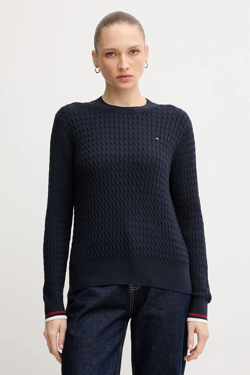 Tommy Hilfiger pulover de bumbac