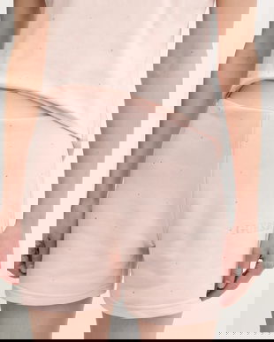 Guess pantaloni scurti RHINESTONES