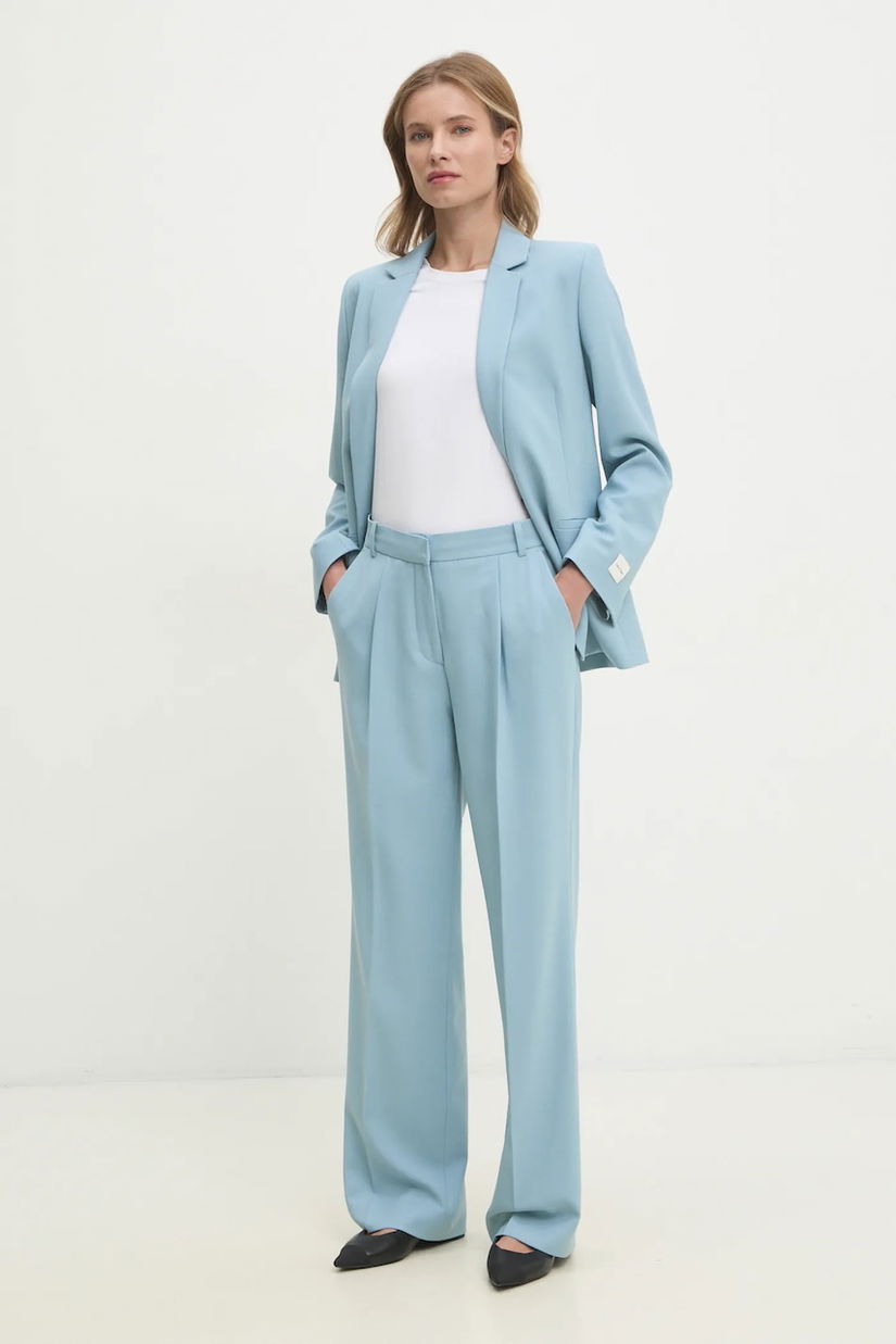 Calvin Klein pantaloni din lana