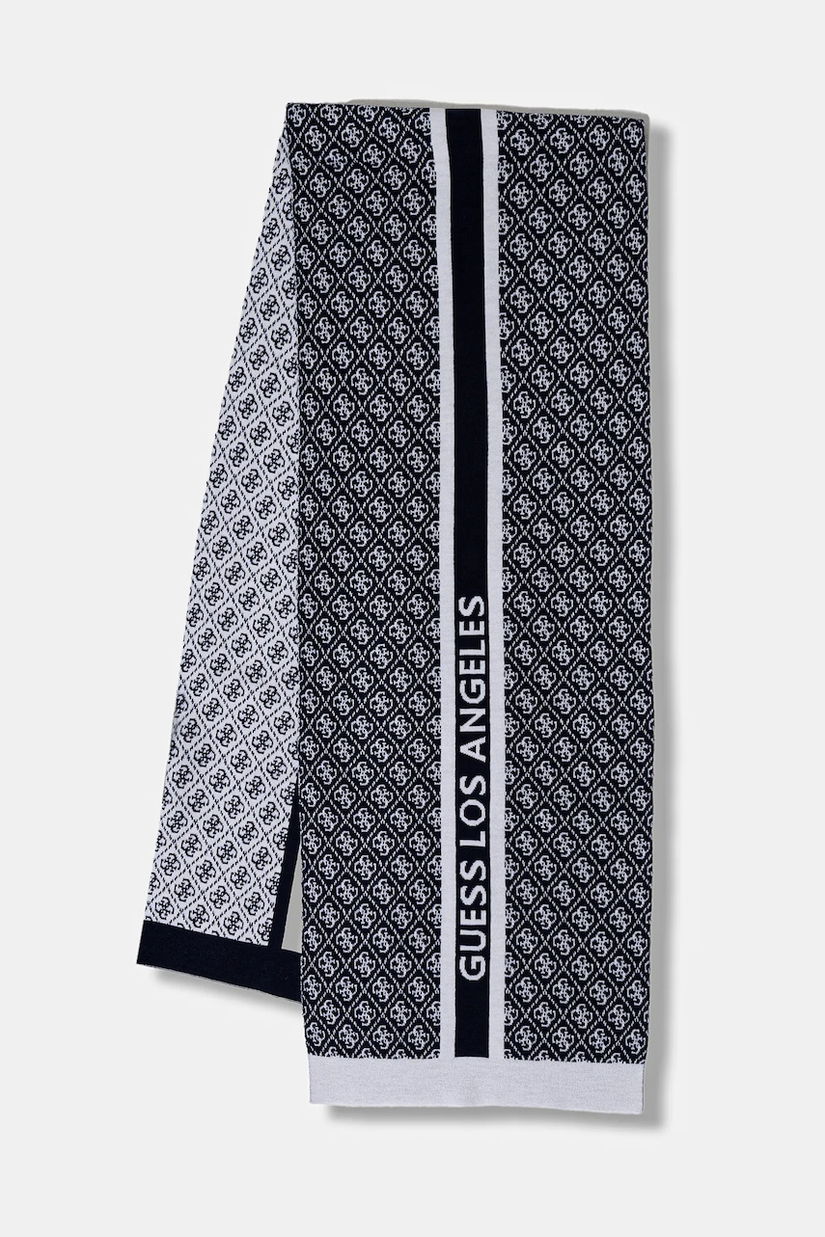 Guess eșarfă din amestec de lână SEVYN