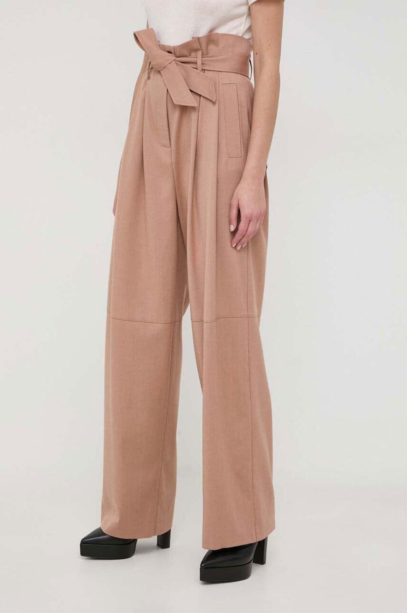 Pinko pantaloni de lana