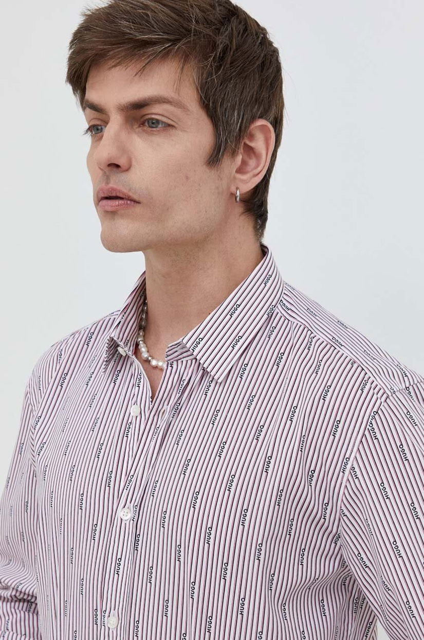 HUGO cămașă din bumbac