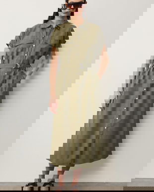 Medicine rochie tip cămașă