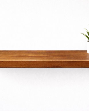 Poliță din lemn masiv stejar - raft perete 80x20 cm - design natural - ATP Wood