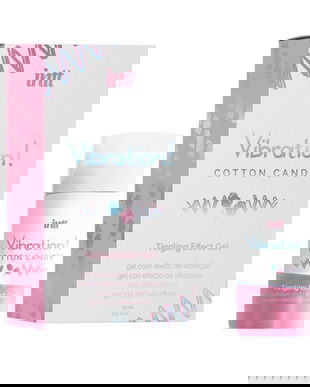 Gel stimulator unisex cu efect de furnicaturi Intt cu aroma de vata de zahar 15 ml