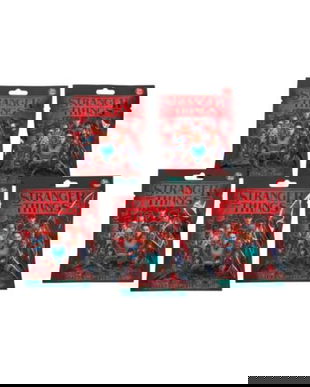 Set 5 Plicuri cu Figurină Surpriză Stranger Things