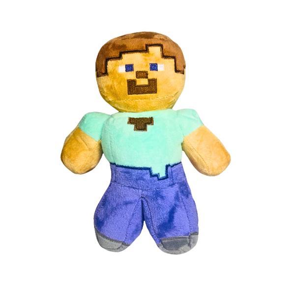 Jucărie de Plus Minecraft Steve, 20 cm &ndash; Personaj Minecraft, Plus Moale pentru Copii