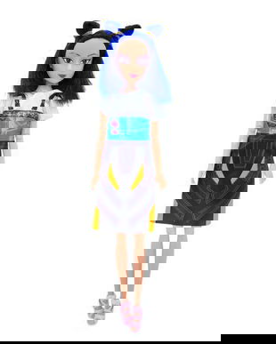 Păpușă K-Pop Zoey Fashion Girls, 30 cm, Rochie Modernă